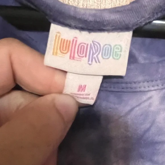 LulaRoe Maria Maxi Dress Tye Dye - Picture 2 of 4